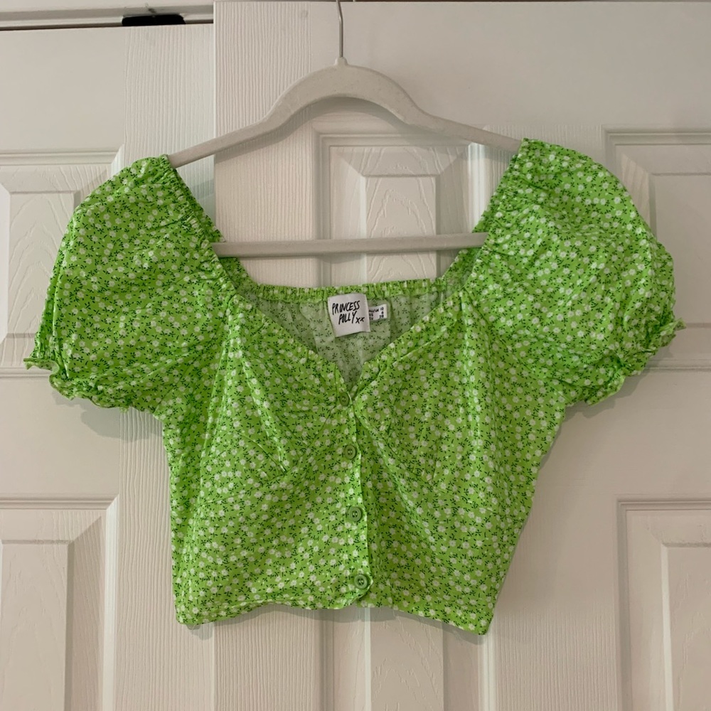 Green Princess polly top